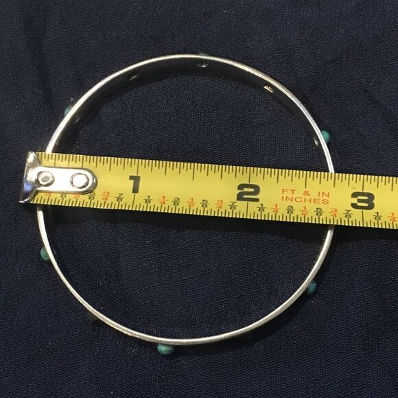 SILPADA Turquoise Sterling Silver 925 Bangle - Picture 6 of 9